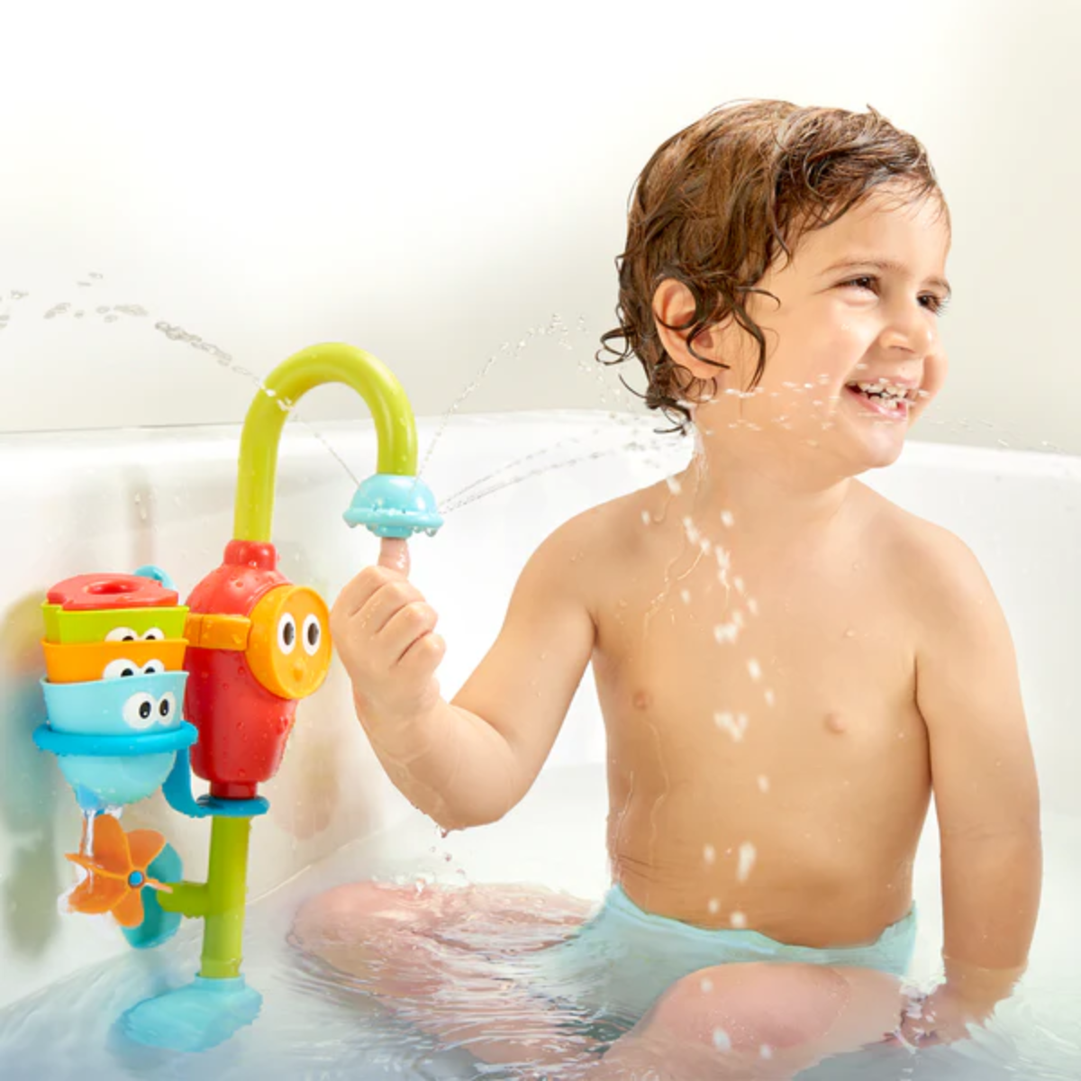 Yookidoo Bath Toy Flow 'n' Fill Spout 9-36M - Supports Motor Skill Development
